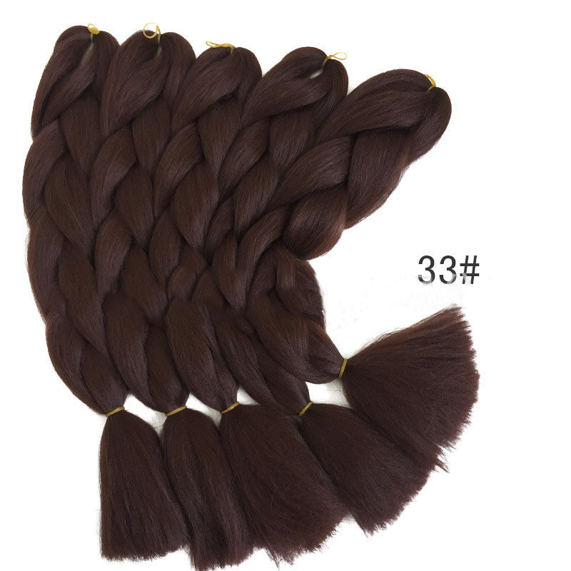 Hair extension braided hair can be used for dance