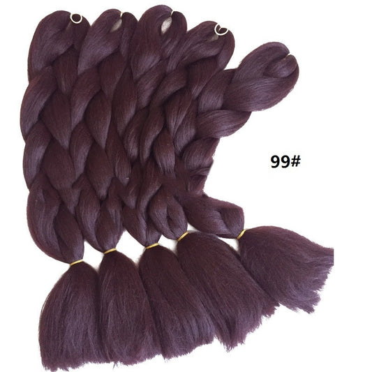 Hair extension braided hair can be used for dance