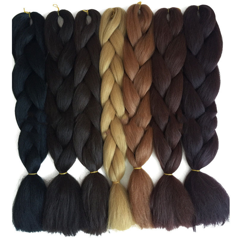 Hair extension braided hair can be used for dance