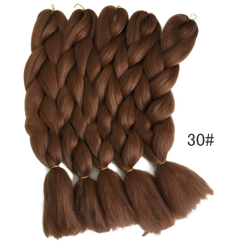 Hair extension braided hair can be used for dance